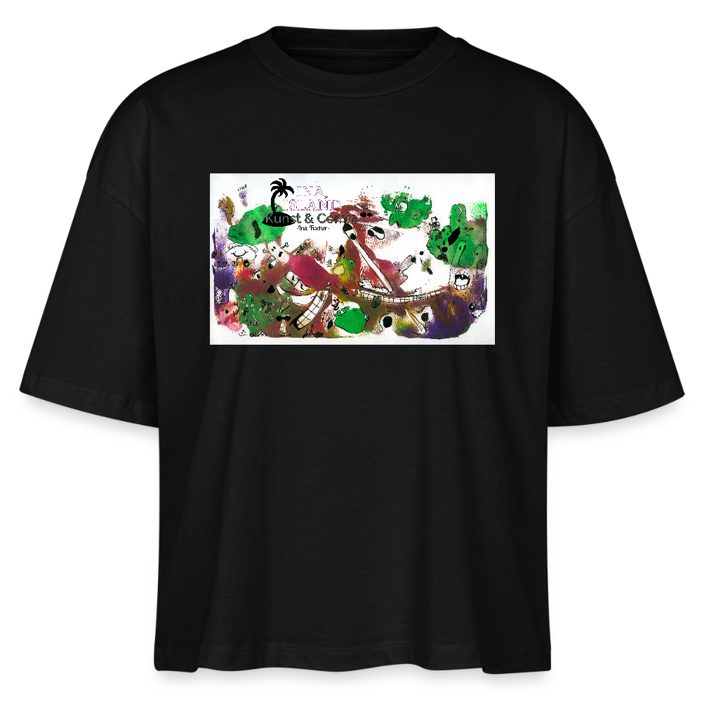 UNOBTRUSIVE  T-Shirt - Schwarz