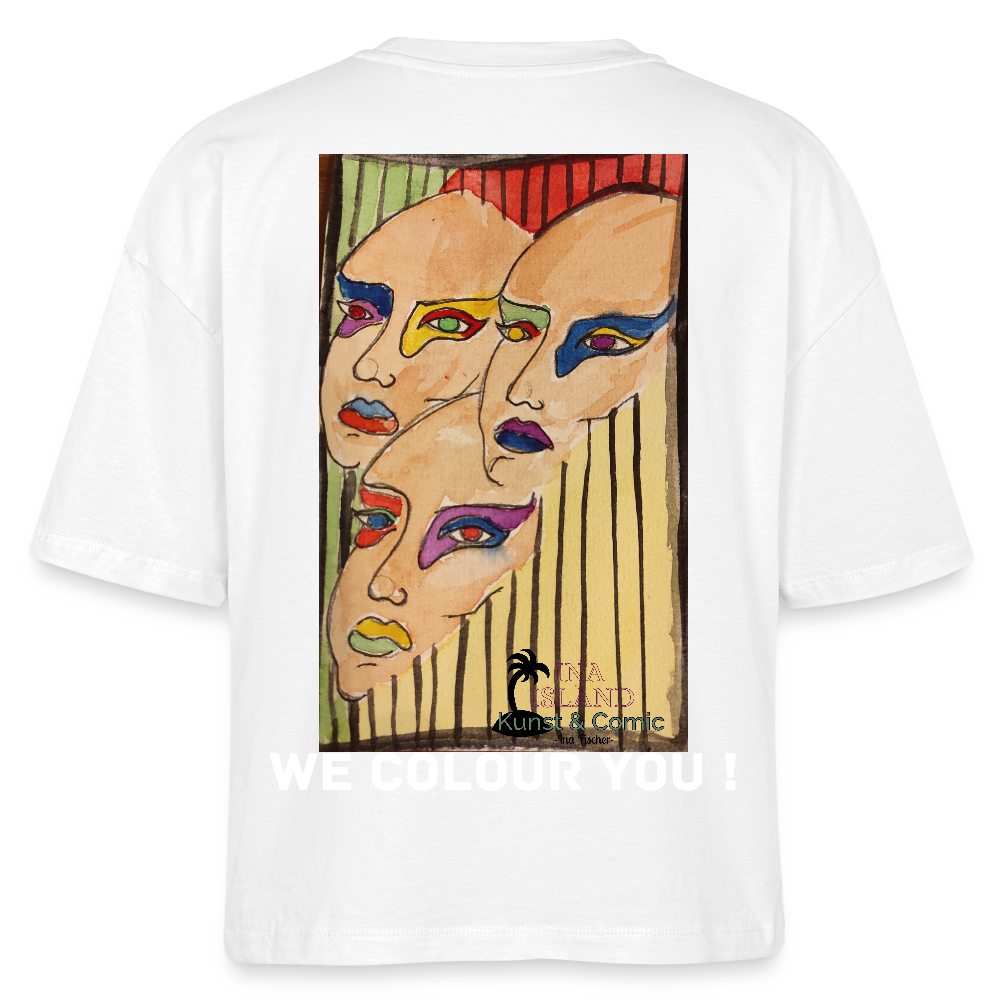 UNOBTRUSIVE  T-Shirt - Weiß