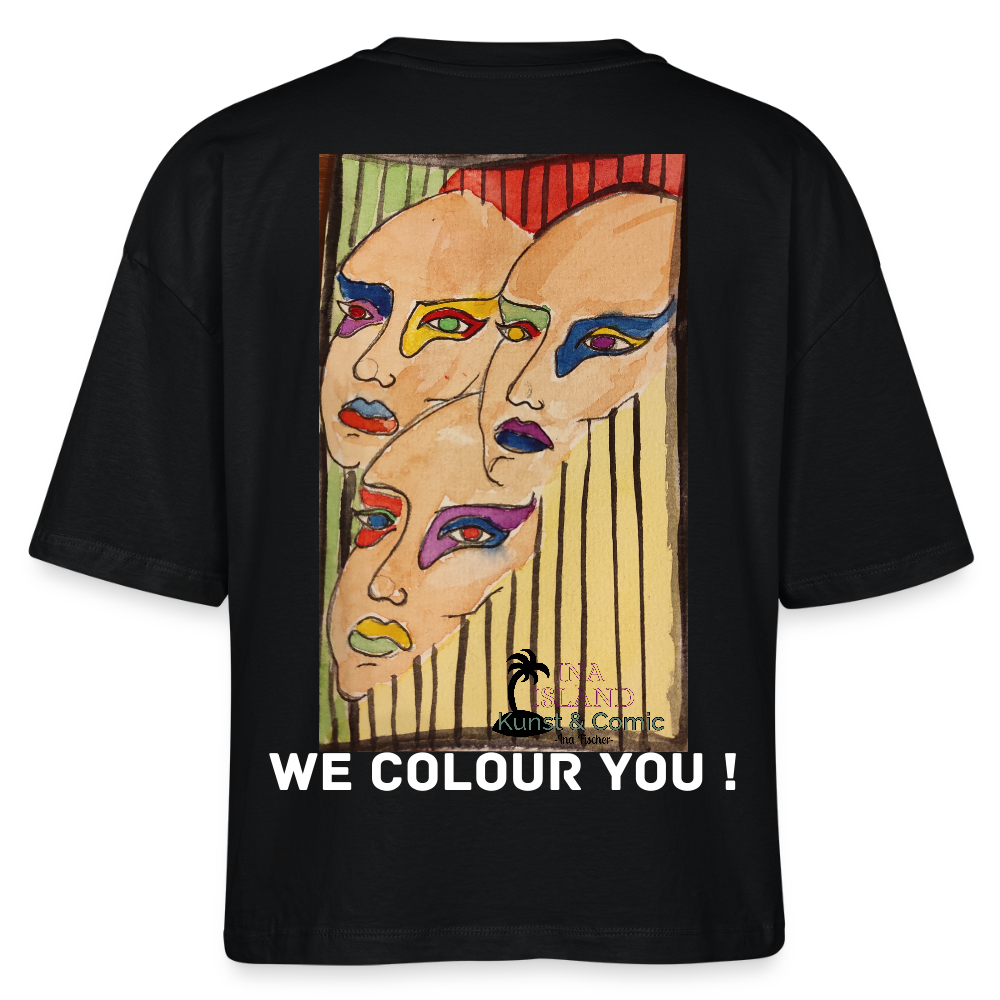 UNOBTRUSIVE  T-Shirt - Schwarz