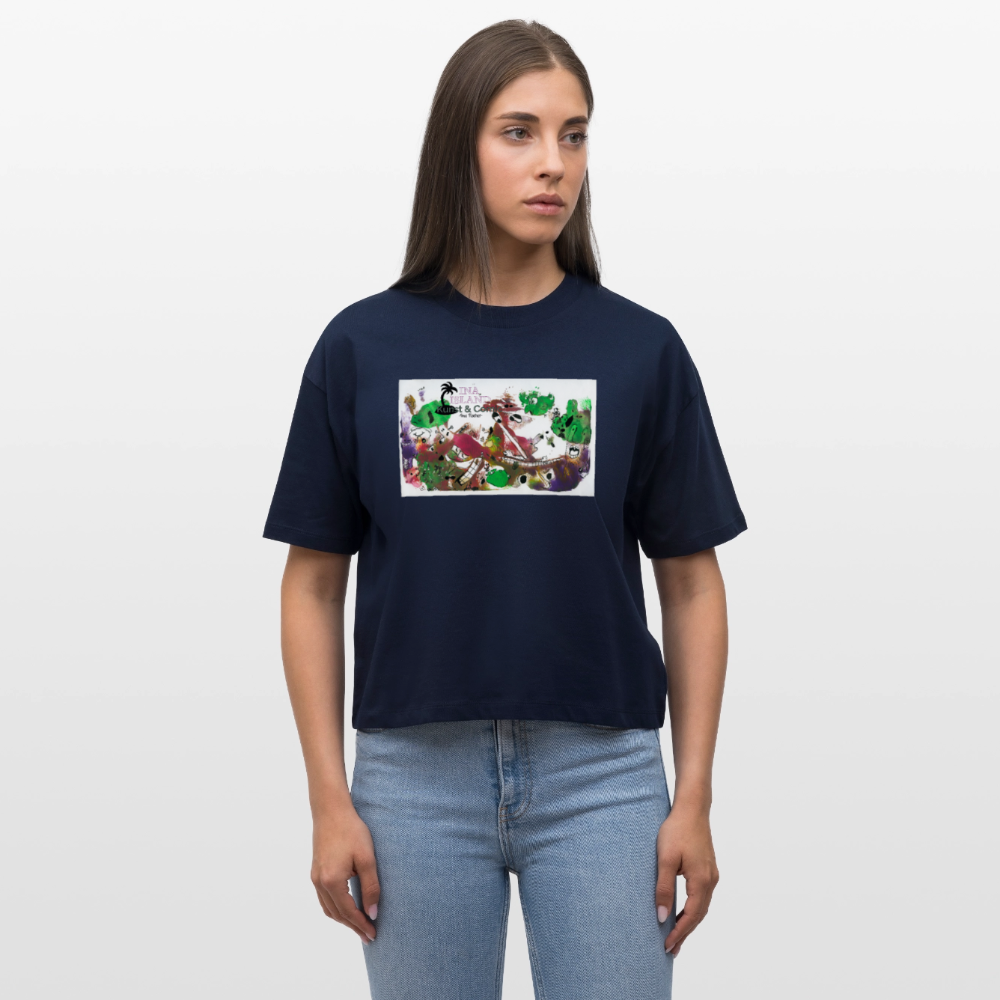 UNOBTRUSIVE  T-Shirt - Navy