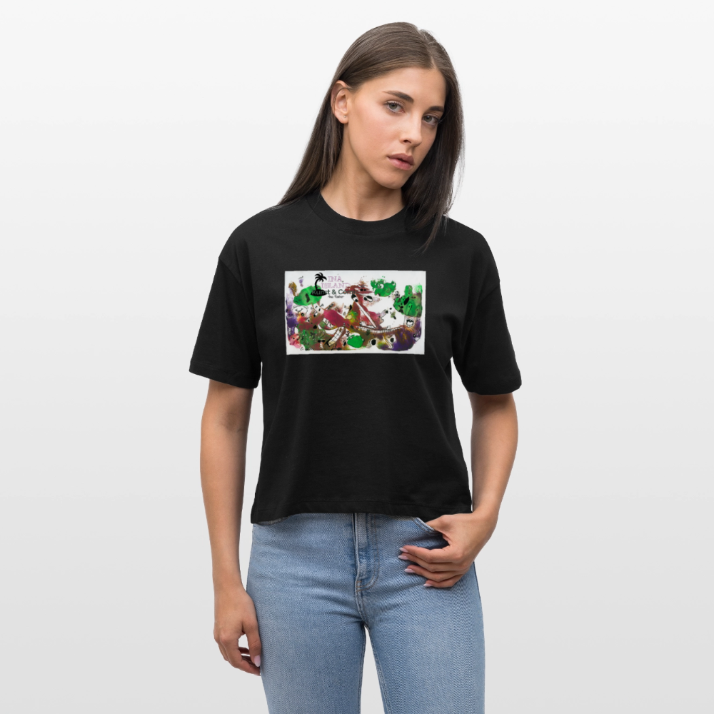 UNOBTRUSIVE  T-Shirt - Schwarz