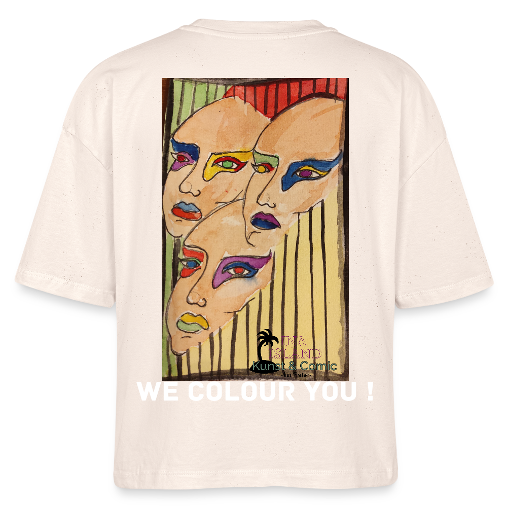 UNOBTRUSIVE  T-Shirt - Weißgrau