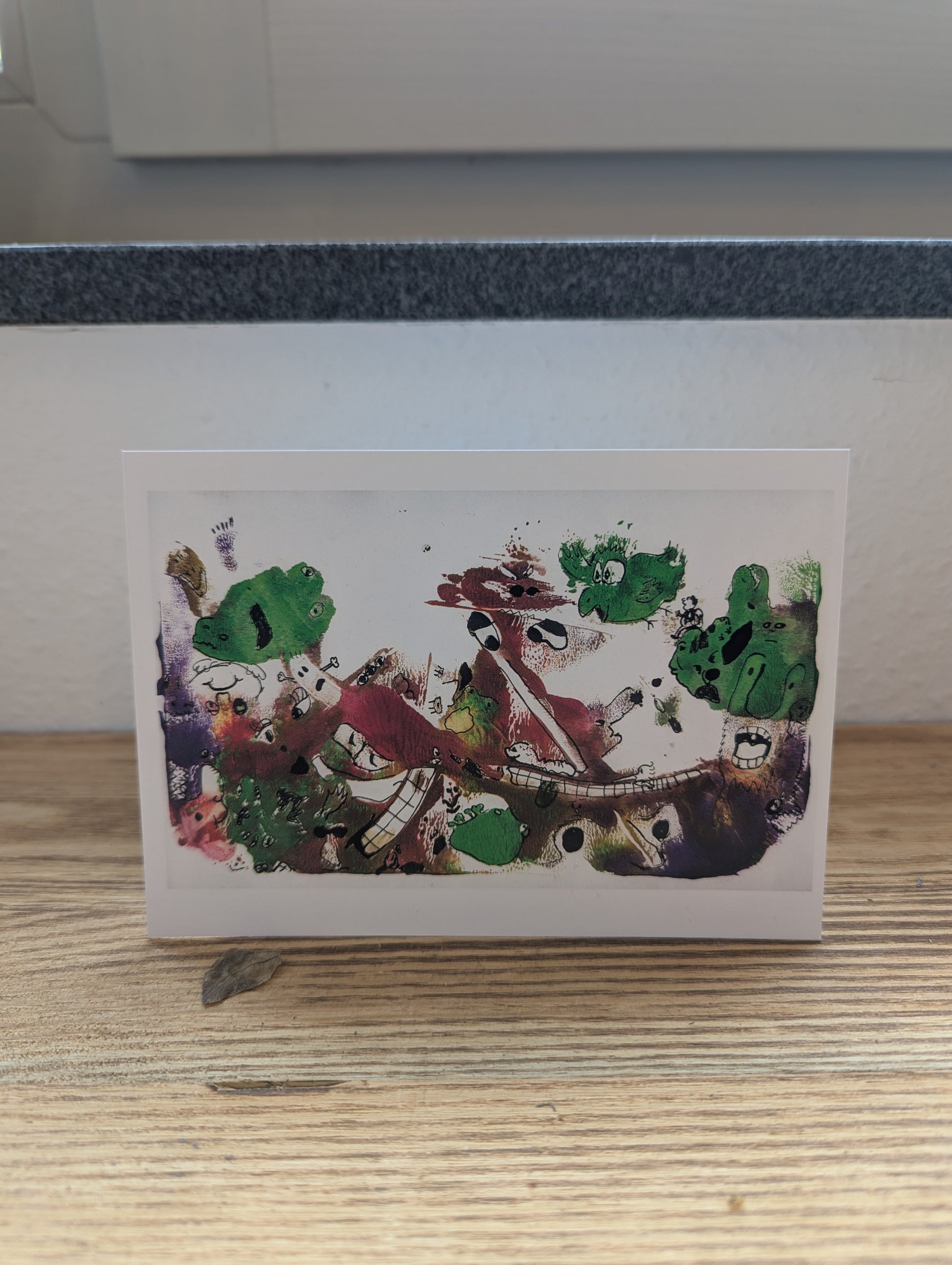Postkarte "Niedlicher Alptraum"