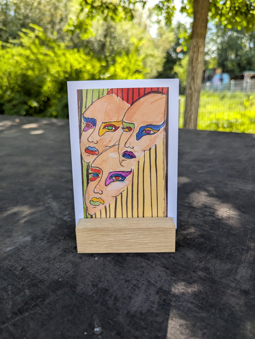 Postkarte " We colour you! "