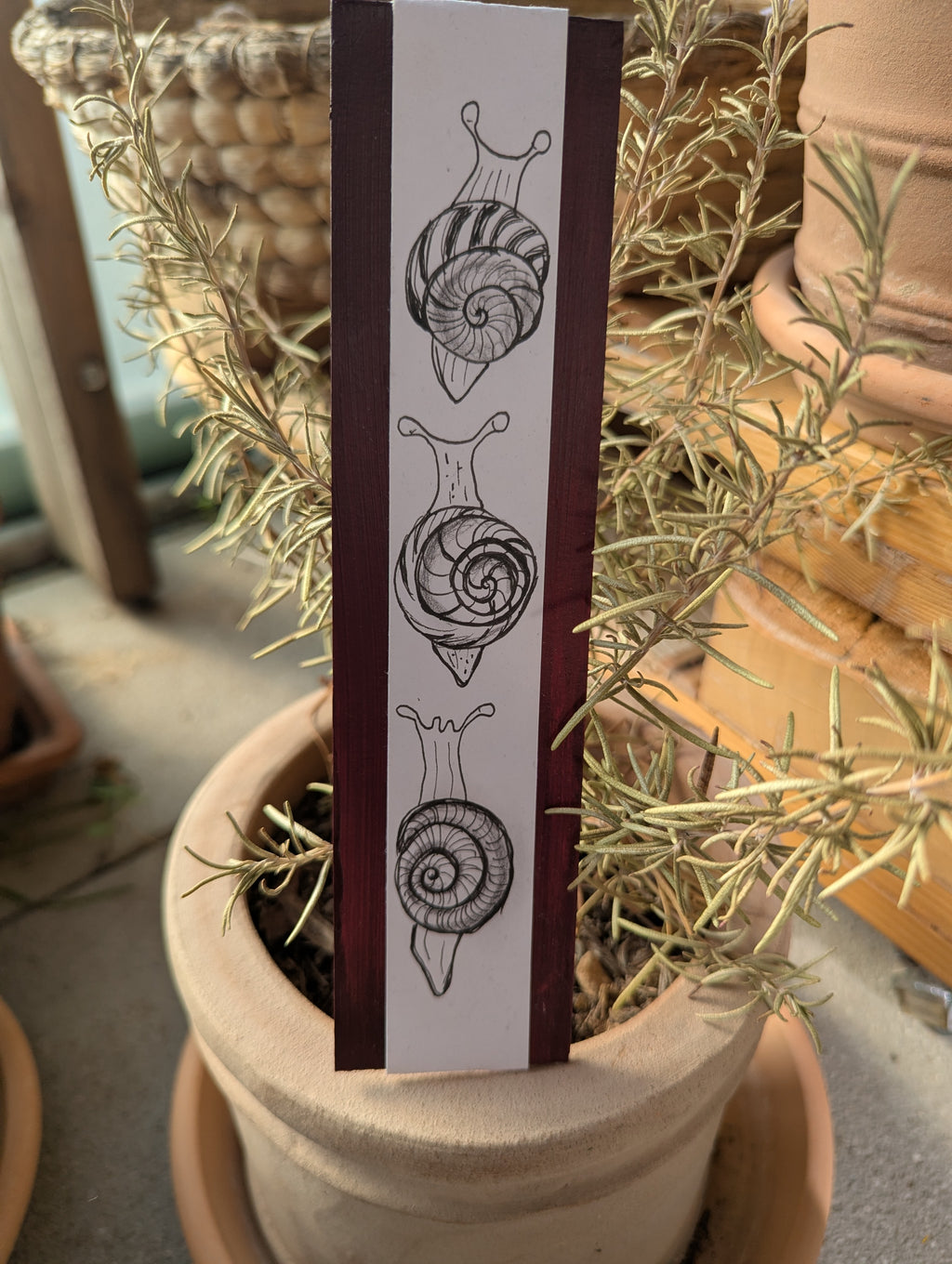 Lesezeichen Jochen Rotbraun