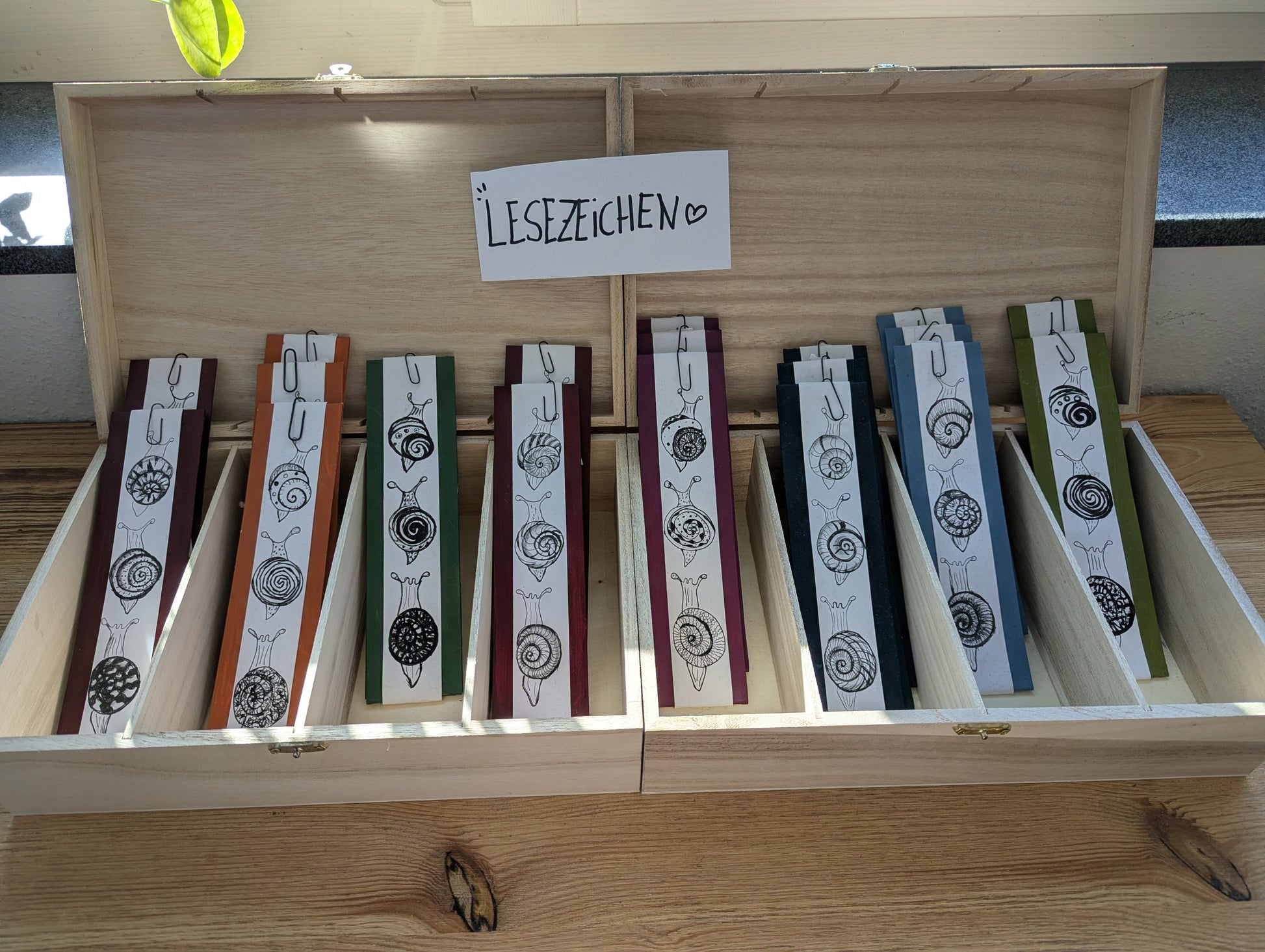 Lesezeichen Rita Rotbraun